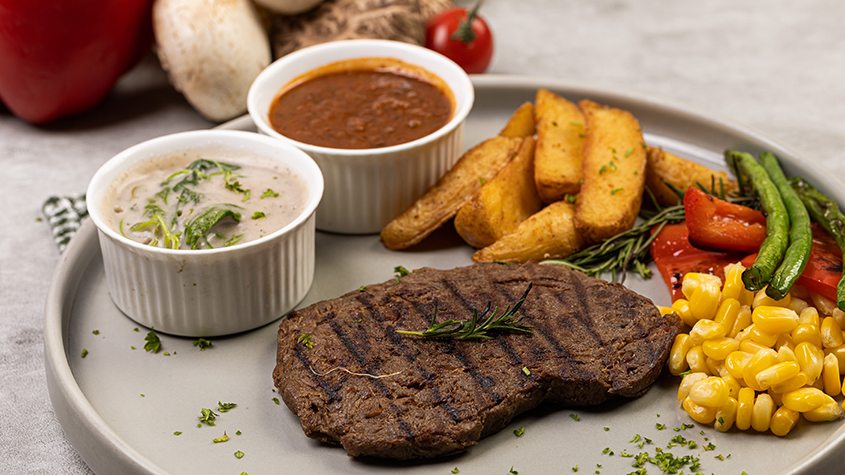 Les steaks sans bœuf constituent une alternative durable et innovante à la viande